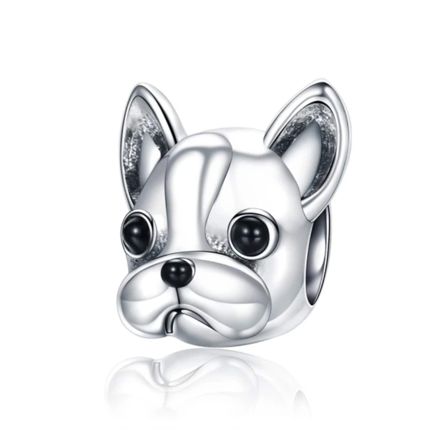 French Bulldog Charm for Pandora Charm Bracelet, Bulldog Charm Bracelet,  French Bulldog gifts sterling silver charm Dachshund, poodle