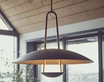 Lustre moderno escandinavo da década de 1920, luminária pendente de luxo feita à mão, perfeita para cozinha, sala de jantar ou sala de estar