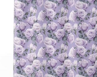 Verbessern Sie die Ästhetik Ihres Badezimmers mit dem Charme und der Schönheit der Muted Purple Roses.