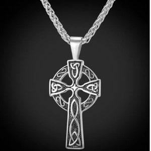 Classic Celtic Cross Necklace