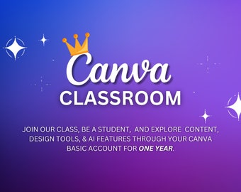 Canva Classroom (Acceso por 1 año) / Funciones de Canva / Canva para profesores / Canva para estudiantes / Enlace de acceso