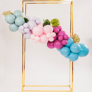 Dinosaur Balloon Garland Tropical Birthday Balloons Dino Arch Pink Balloons Wild One Balloons Dino Pastel Balloons Purple Three Rex Balloons