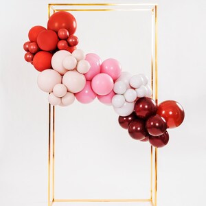 Balloon Garland Kit DIY / Valentines Day Balloons / Valentines Day / Balloon Arch Kit / DIY Balloons / Red Balloons / Valentines Day Party