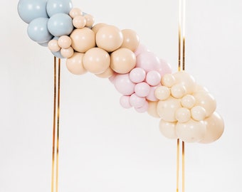 Gender Reveal Balloons Pink and Blue Balloons Boho Balloons Gender Reveal Garland He or She Girl or Boy Balloons Neutral Gender Reveal Arch