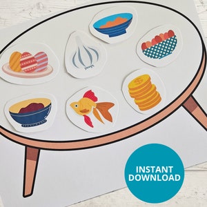 Printable Nowruz Haftseen Kids Craft Activity