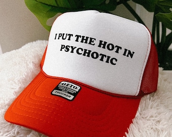 Unhinged Women's Trucker Hat | funny, gifts for her, trucker hats, hats, funny hats, trucker hats for women, bachelorette gifts