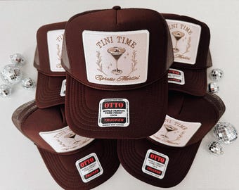 Espresso Martini Trucker Hat | Tini Time, Cocktail Club