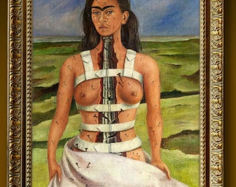 Frida Kahlo -The Broken Column - Downloadable Digital Art Print | Iconic Surrealist Self-Portrait Wall Décor