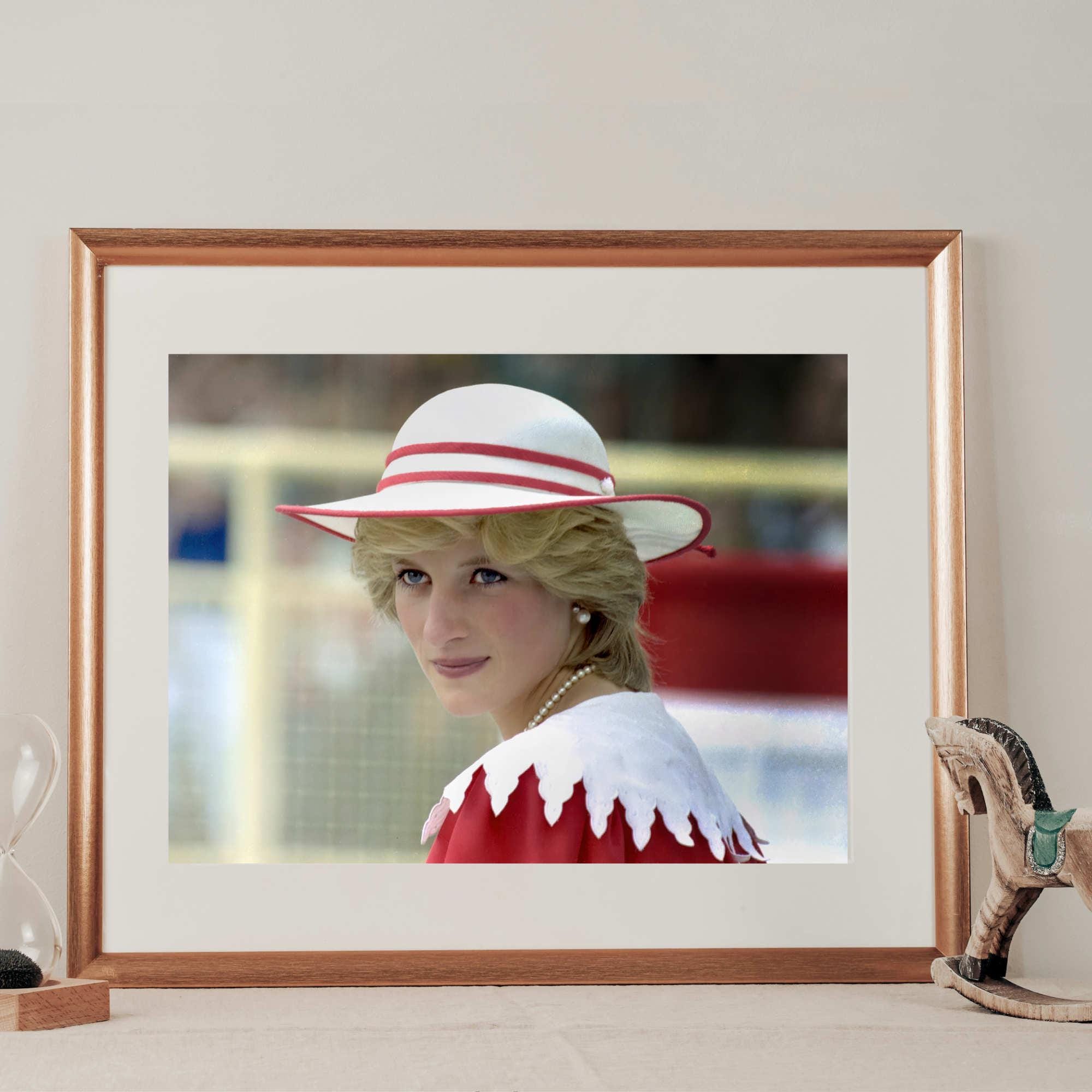 Princess Diana Vintage Portrait Digital Download | Restored