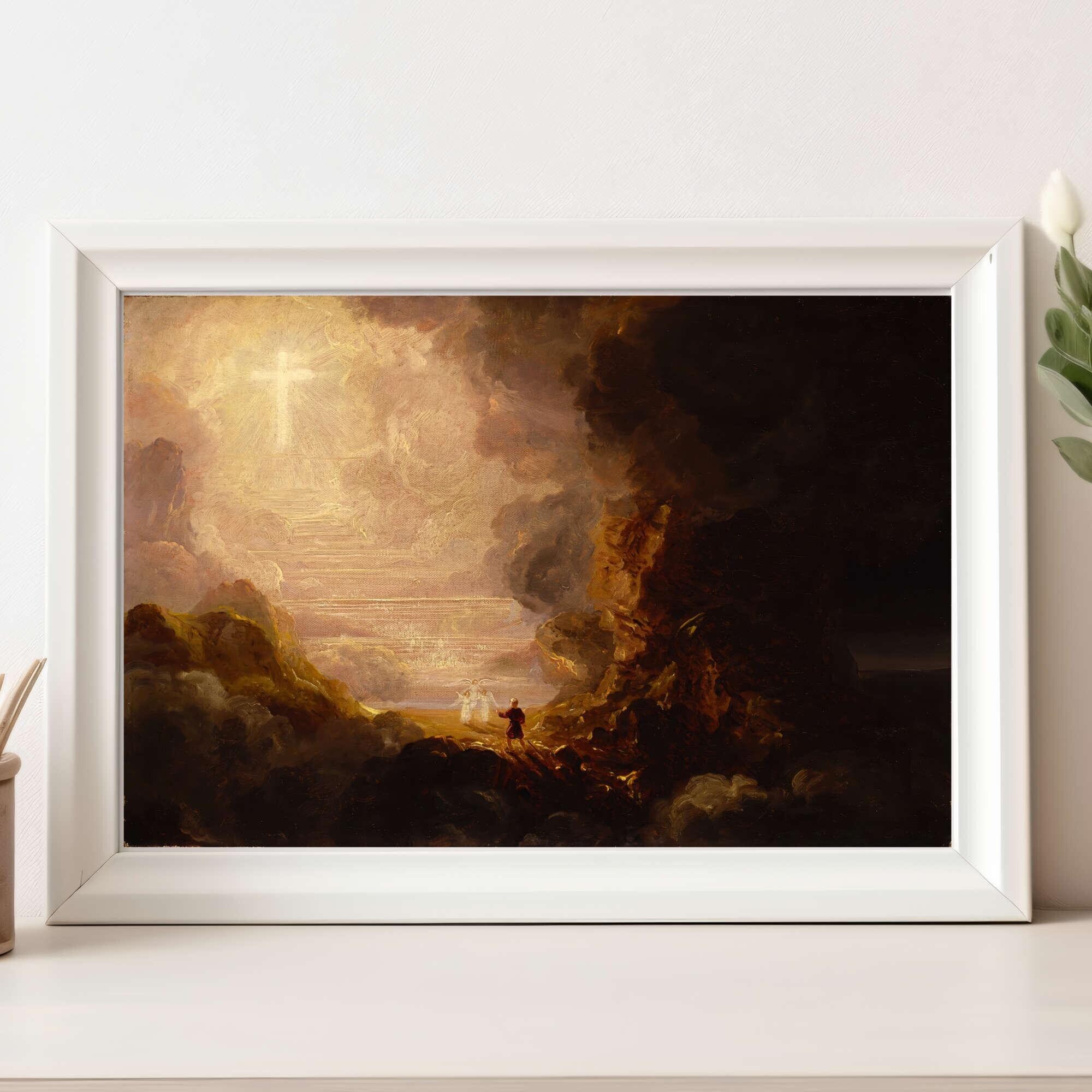 Pilgrim of the Cross | Printable Art Download | Romanticism Wall