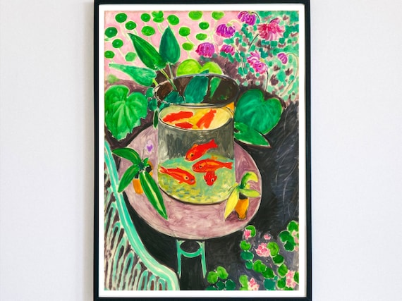 The Goldfish | Henri Matisse |matisse Print| Exhibition Wall Art