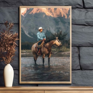 Western Cowboy Wild West Painting