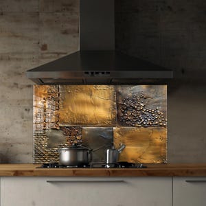 Tempered Glass Backsplash, Kitchen Sink Cover, Splashback Tile, Backsplash Guard, Stove Back Top Cover, Kitchen Decor, Glass Cutting Board