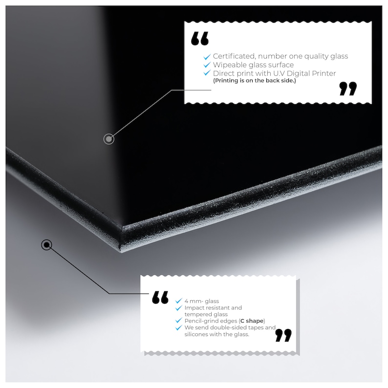 Asymmetrical Mirror, Irregular Mirror, Mirror Wall Decor on Tempered