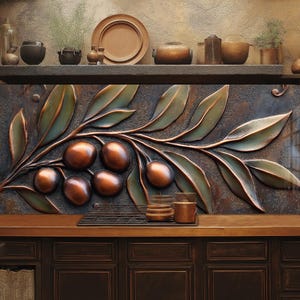 Dosseret en verre trempé, Couvercle d'évier de cuisine, Crédence en carreau, Protection de dosseret, Couvercle arrière de cuisinière, Décoration de cuisine, Planche à découper en verre