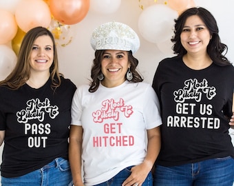 Most Likely To Bachelorette Shirt, Bachelorette Party Shirts, Most Likely To Shirts, Bridal Party Shirt, Wine Bachelorette Shirts, Funny