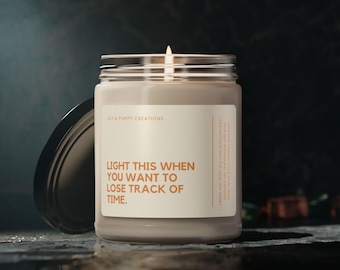 Light This To Lose Track of Time Candle, Kinky Candle, Birthday Gift, Christmas Gift, Rude Candle, Secret Santa, Funny Candle, Date Candle
