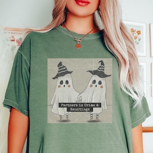 Vintage Ghost Shirt, Halloween Ghost Shirt, Cute Ghost Shirt, Halloween Shirt, Cute Fall Shirt, Spooky Season Shirt, Gift For Halloween