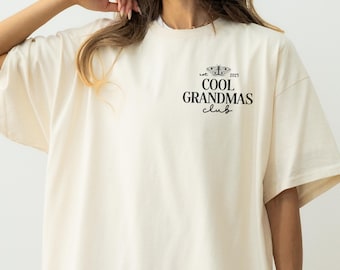 Chemise cool grand-mère Comfort Colors®, chemise fête des Mères, chemise cool grand-mère, cadeau nouvelle grand-mère, cadeau des petits-enfants, chemise mamie