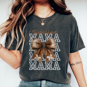 Sideline Mama Shirt, Spieltag Shirt, Muttertagsgeschenk, Fußball Social Club Shirt, Fußball Mama Shirt, Sideline Social Club Shirt, Mama T-Shirt