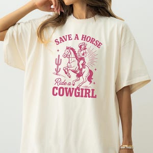 Ride A Cowgirl Shirt, Funny Lesbian Bisexual Pride Shirt, LGBTQ Pride Month, Iconic Slogan Baby T-shirt, 90s Vintage Tee Trending Print