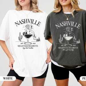 Custom Nashville Bachelorette Shirt, Texas Bachelorette Tee, Western Bridal Party Shirt, Desert Bachelorette Party, Cowgirl Bachelorette