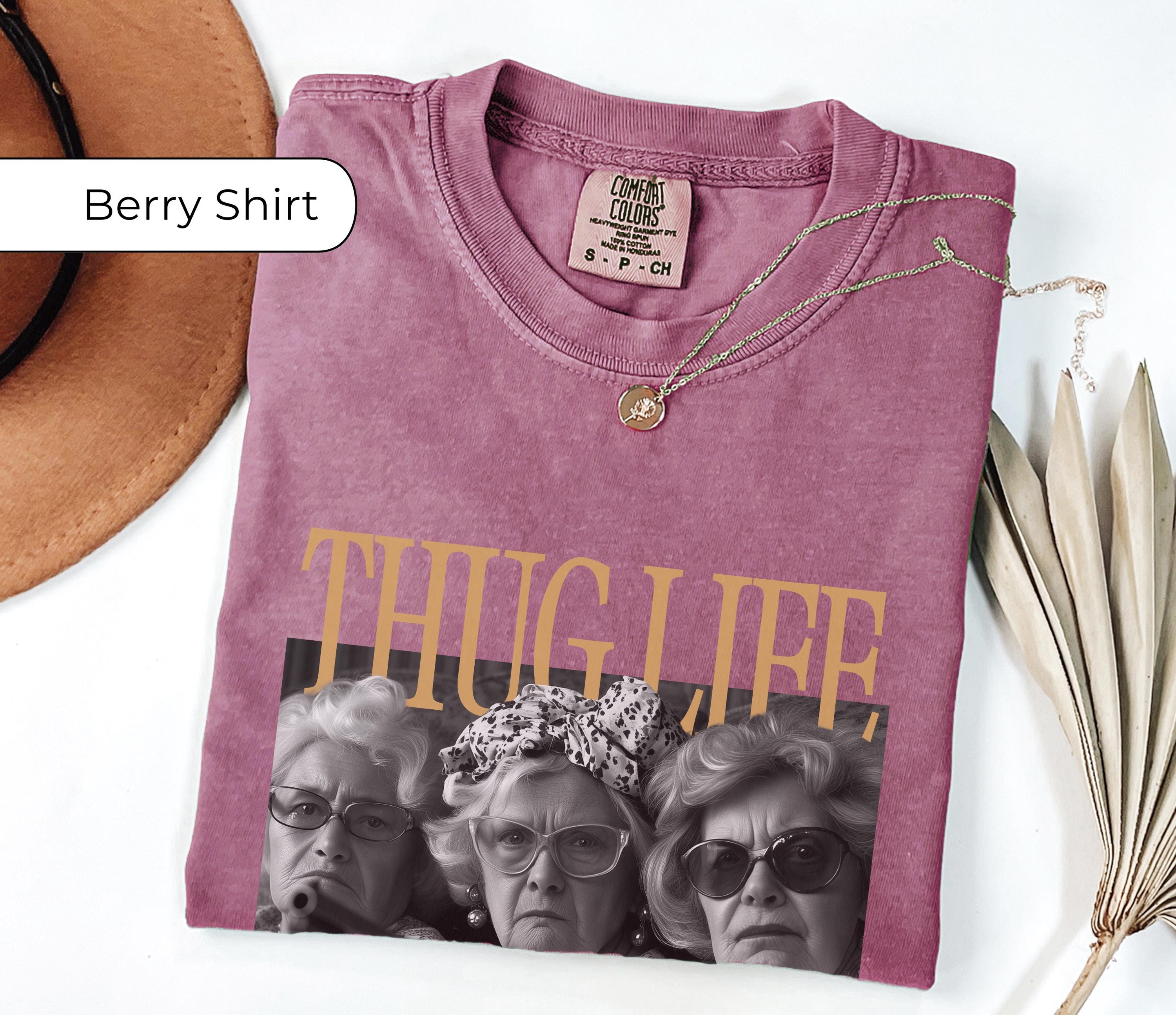 サグライフシャツ、サグライフレトログラフィックTシャツ、オーバー 