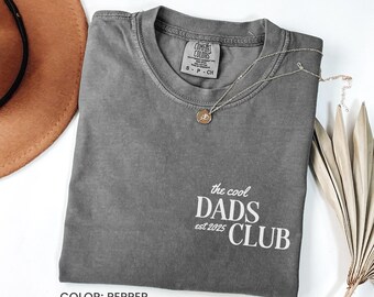 Camiseta Cool Dads Club Comfort Colors®, Camiseta de papá genial, Camiseta de papá, Regalo del Día del Padre, Camiseta del mejor papá, Camiseta para papá primerizo, Regalo favorito para papá