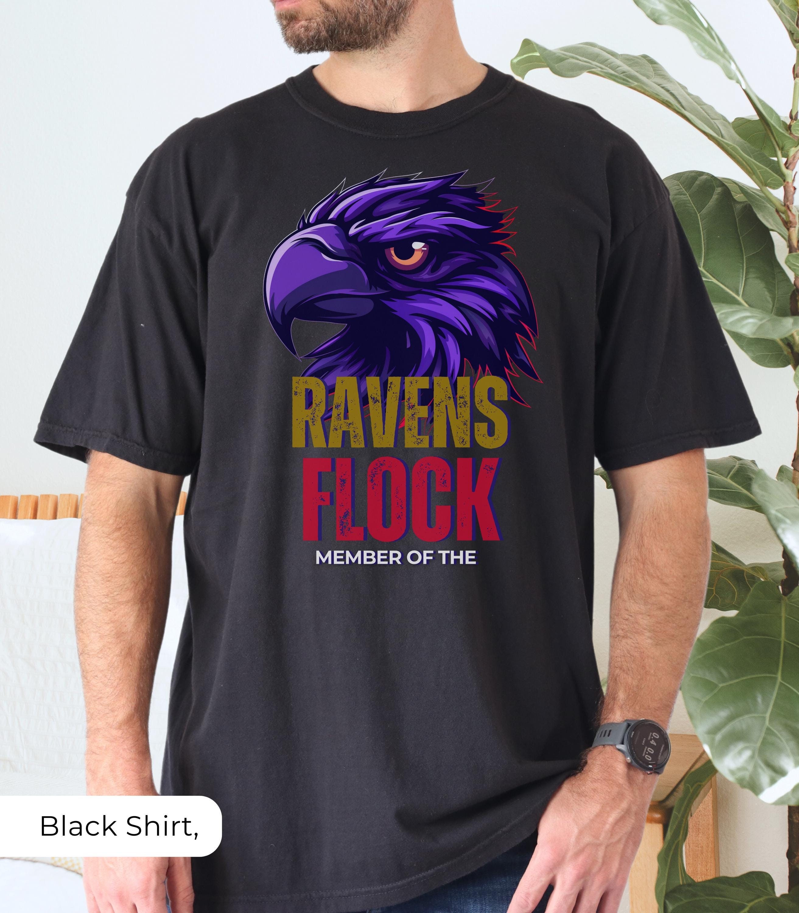 Ravens Flock Shirt, Retro Raven Shirt, Flock Around and Find Out