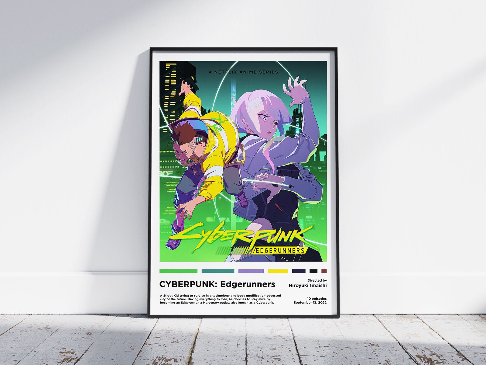 edgerunners characters - Cyberpunk Edgerunners - Posters and Art Prints