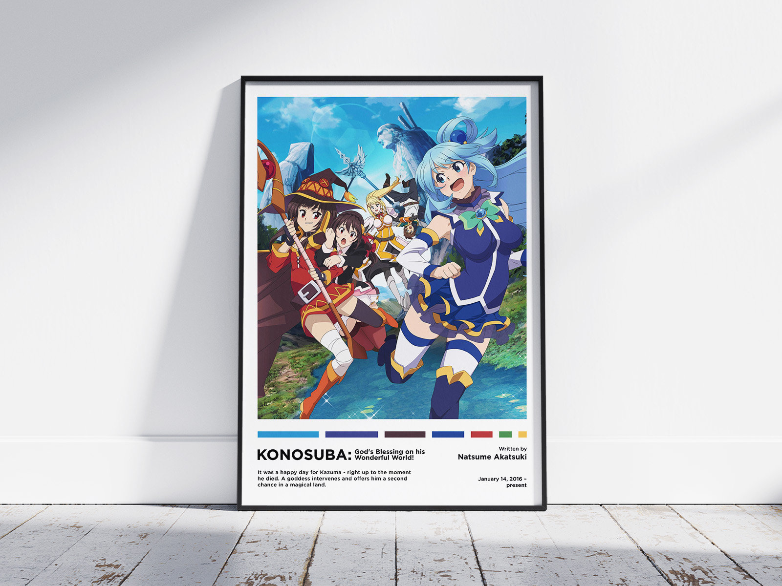 Konosuba Wall Scroll Poster Officially Licensed 