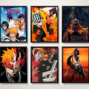POSTER STOP ONLINE Bleach - Manga Anime TV Show Poster Print (Group -  Chained) (Size 24 x 36) (Poster & Poster Strip Set)