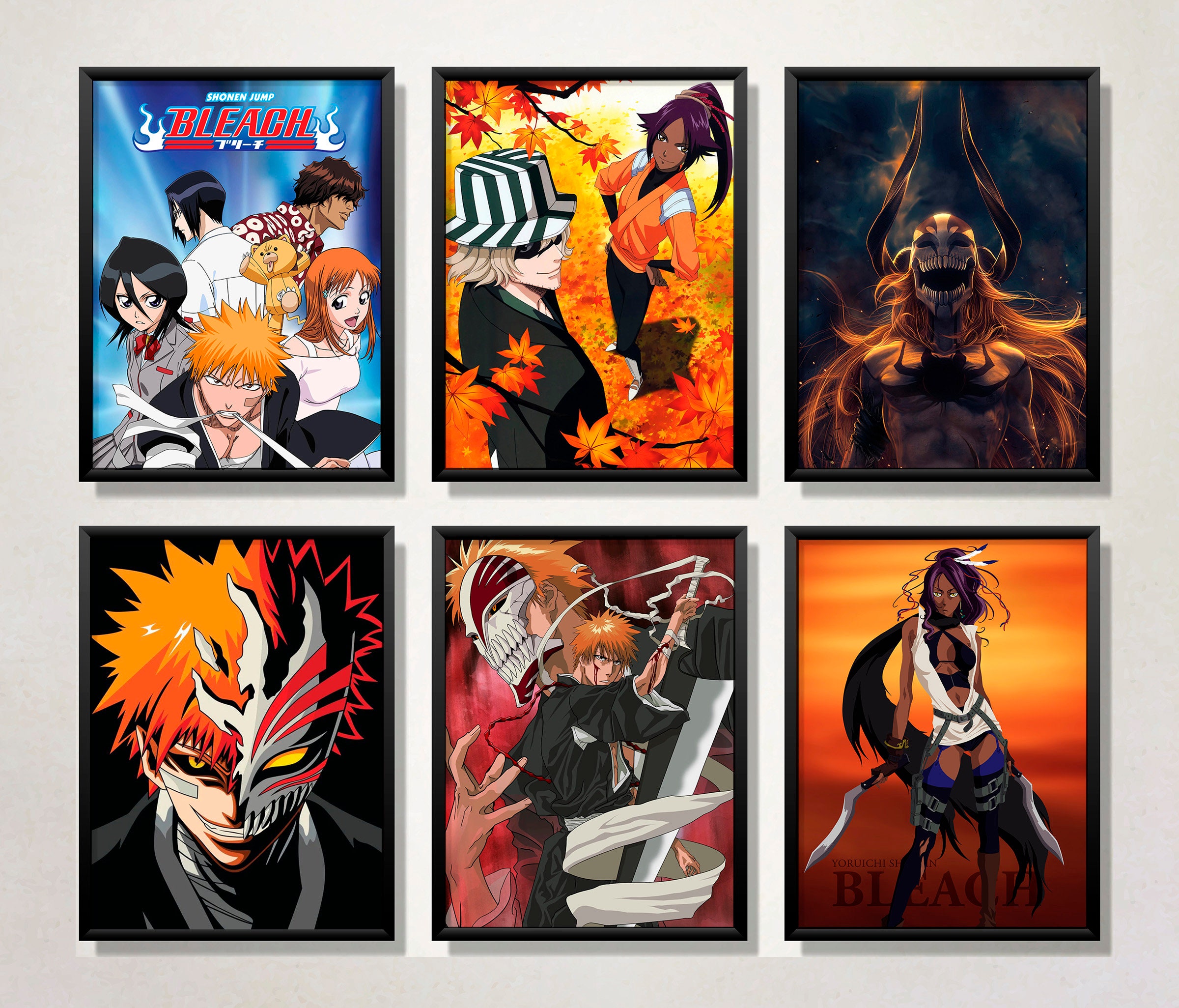 Bleach Ichigo Fullbring Bankai Metal Poster Metal Poster – Anime