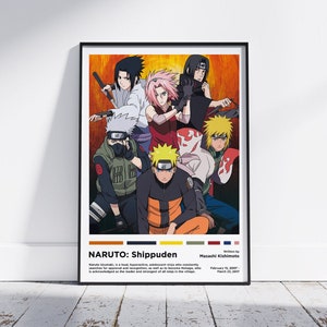 Naruto Shippuden - Anime / Manga Poster / Print (All Characters)