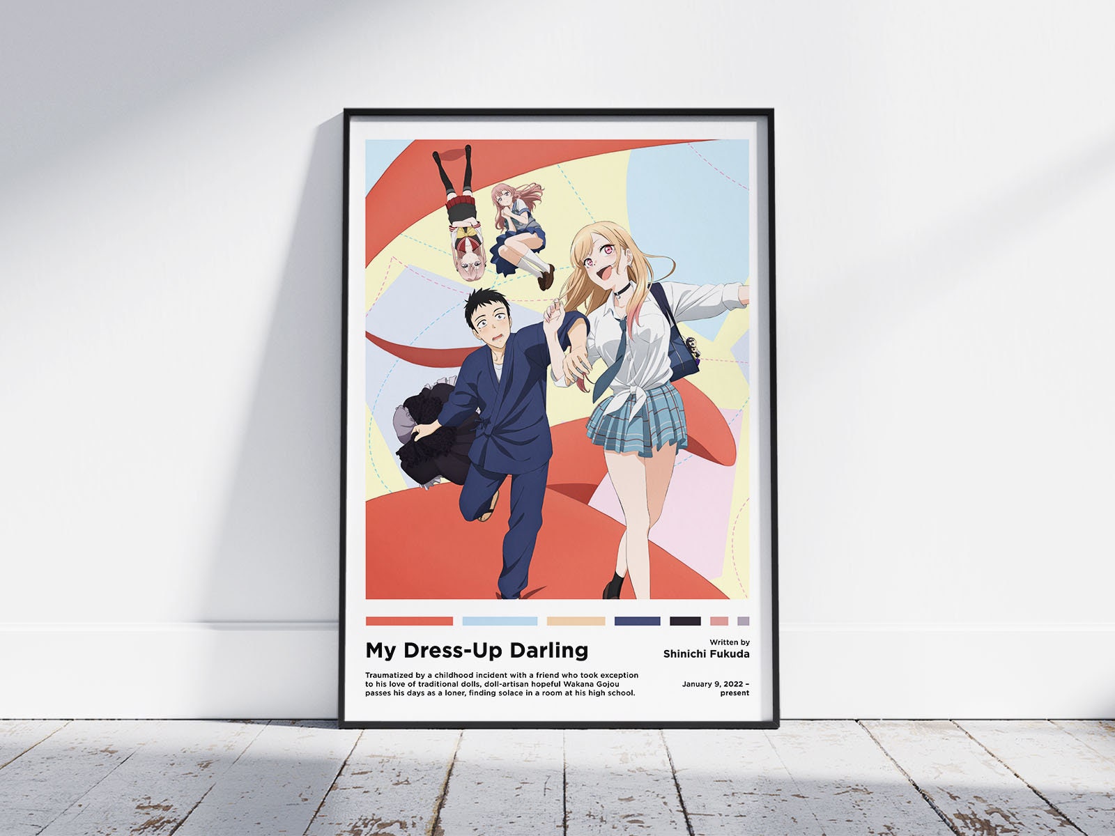 My Dress-Up Darling Anime Series 2022 Matte Finish Poster Paper