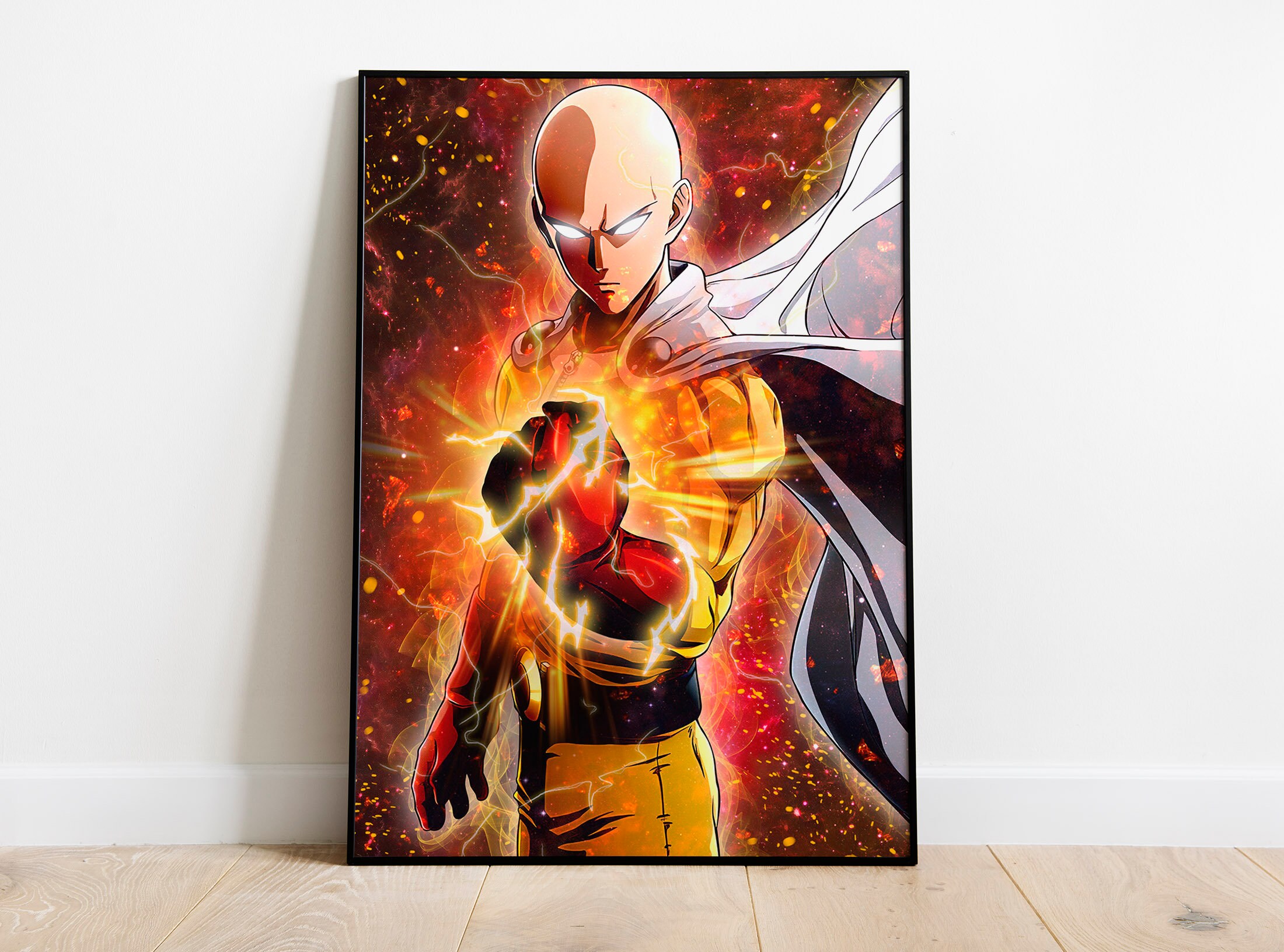 Poster One Punch Man Characters Character Anime Manga Wall Art