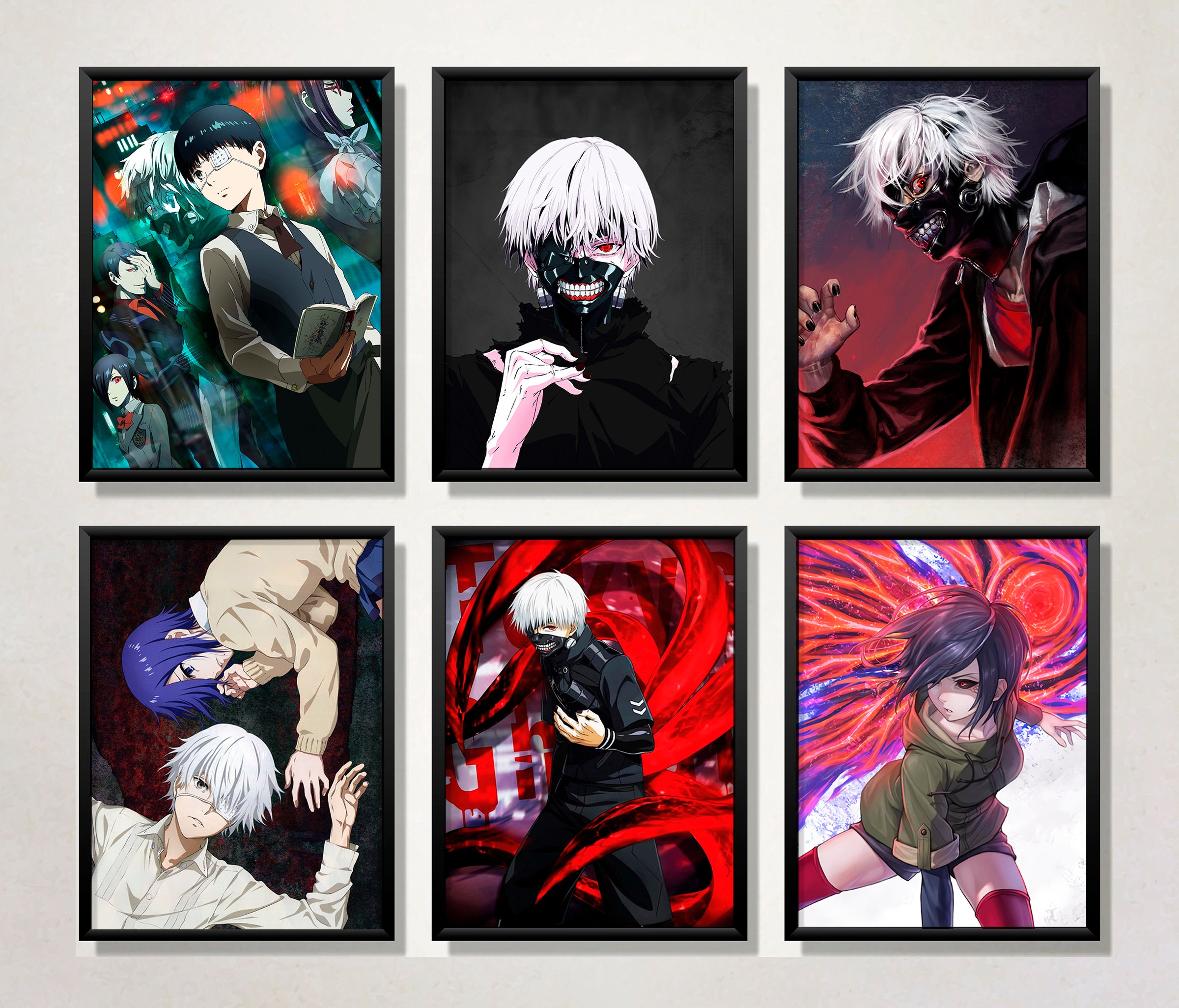 Anime Tokyo Ghoul Wall Murals Ken Kaneki Wallpaper Custom 3d