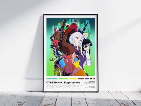 edgerunners characters - Cyberpunk Edgerunners - Posters and Art Prints