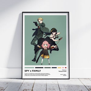 Spy X Family Anya Meme' Poster, picture, metal print, paint by
