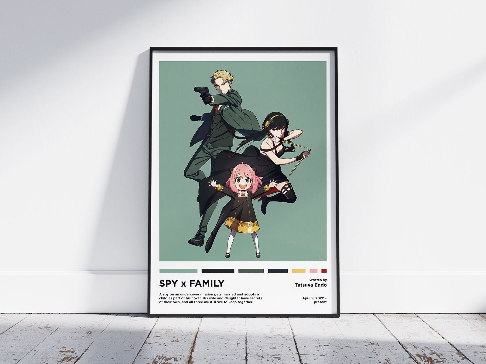 Spy Anime Fanart Print Anime Wall Art Poster Digital Art -  Hong Kong