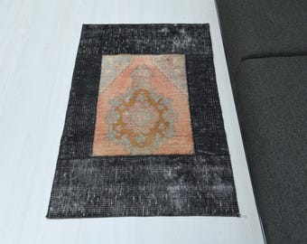 Oushak Rug,Vintage Rug,Handmade Rug,Soft Rug,Wool Rug,Small Oushak Rug,Patchwork Rug,Custom Rug,Oriental Rug,Small Rug,Turkish Rug,Lk-225