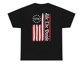 SIR - "We The People" Unisex Heavy Cotton Tee with Logo'd Front
