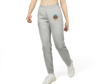 Cancer Zodiac Symbol Adidas Sweatpants, Personalized Astrological Cancer Joggers