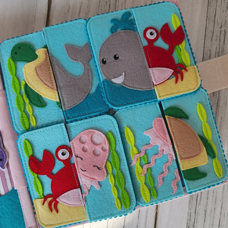 Quiet Book Page