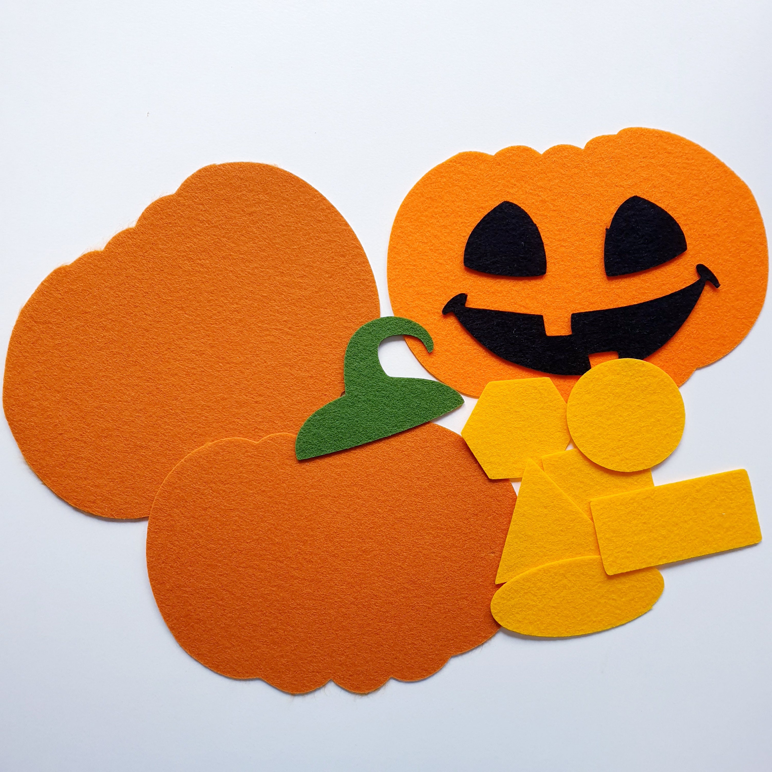 Halloween Quiet Book Page Pattern, Felt Pumpkin (PDF Pattern) - Etsy