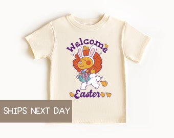 Easter Lion Bunny Shirt for Kids®, Baby Lion Baby Tees®, Bunny Lion Baby Toddler Infant Shirt, Gift for Kids