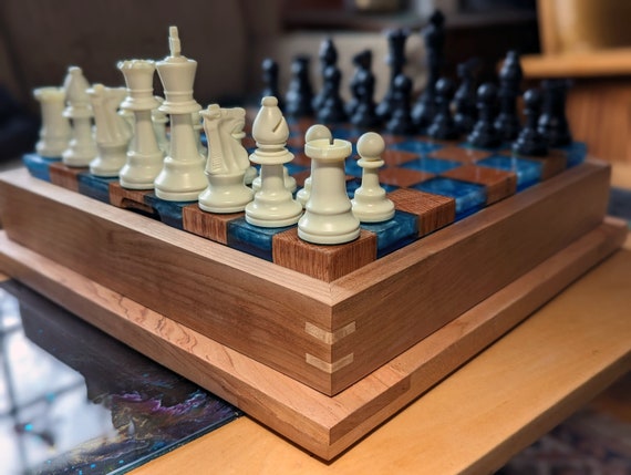 Wood Resin Chess Set