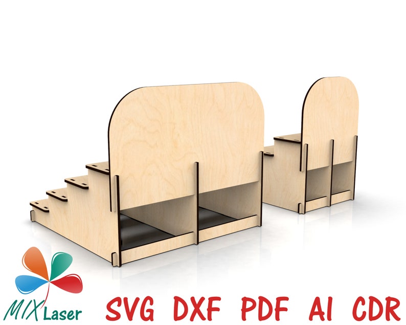 Laser Cut Craft Fair Display Stand File. Craftshow Stand Etsy