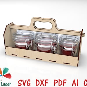 Pliki cięte laserowo Organizer do przechowywania pudełek. Model wektorowy cięty laserowo Box Bascket SVG Pliki DXF CNC. Glowforge Svg wzory laserowe pudełko.