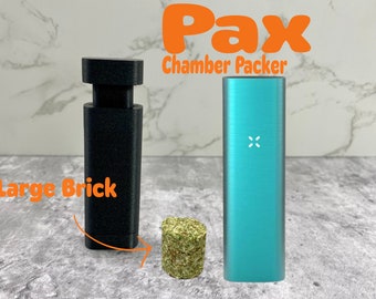 Brick Builder Chamber Packer PAX 2, 3, Plus, Mini Vaporizer, Easy Pack Chamber Trench
